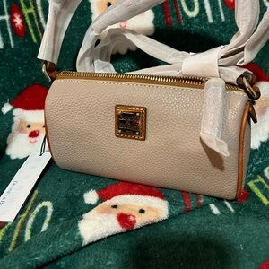 Dooney & Bourke Tan Pebble Grain Crossbody Bag
